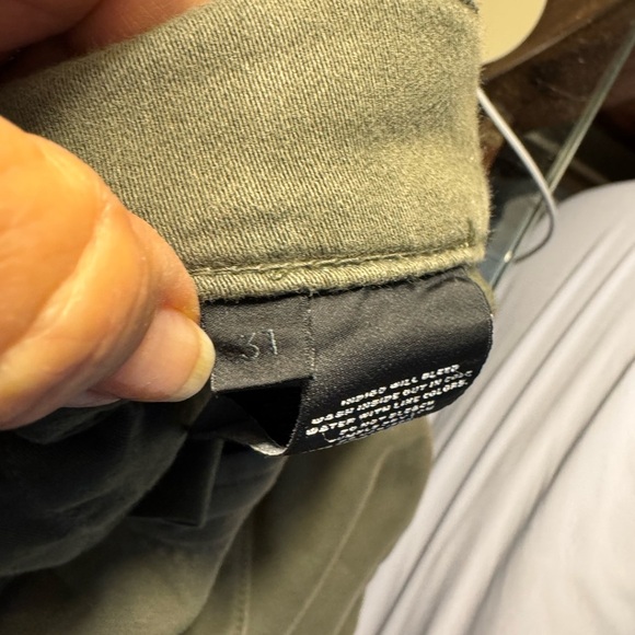 Green khaki J Brand Kane Straight leg pants - Picture 9 of 9